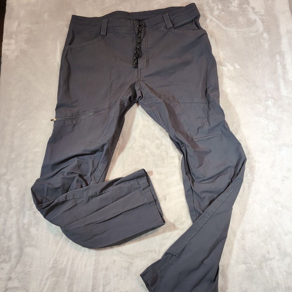 Outdoor Research Wadi Rum Pants Mens 32 (32x28) Hiking Drawstring Olive Gray